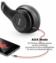 P47 wireless gaming headset